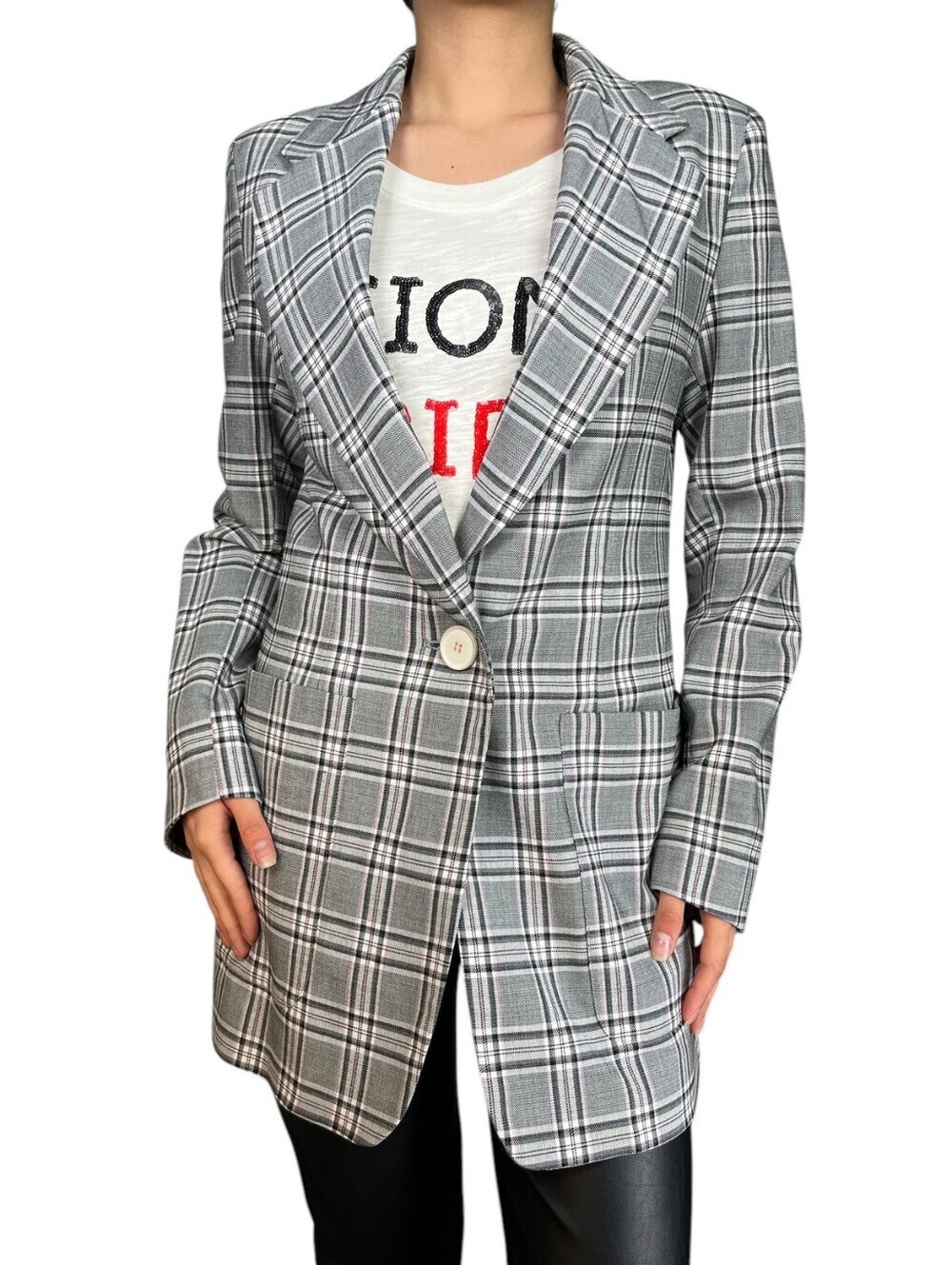 BIMBA Y LOLA Wool Blend Blazer